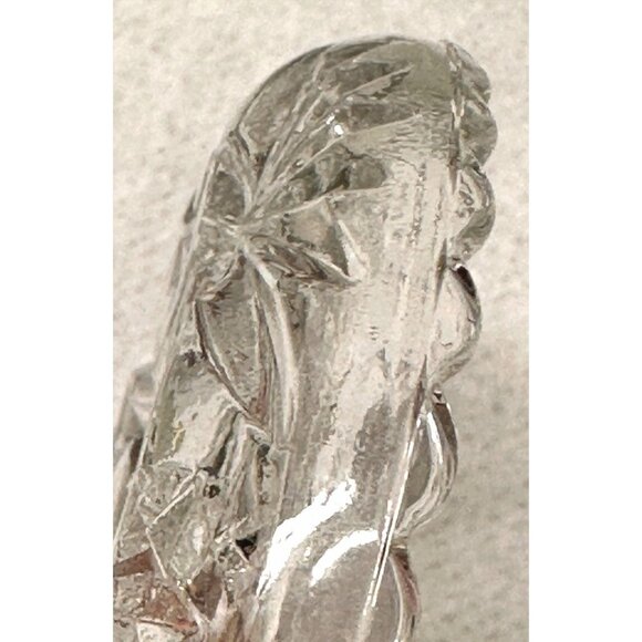 Hocking Glass Co Early American Prescut Coasters Ashtrays Clear Star of David - Picture 14 of 15